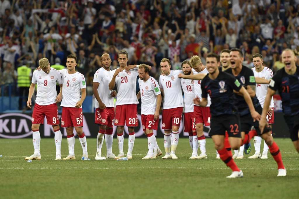 Equipe que foi eliminada nas oitavas de finais da última copa do mundo pela Croácia vive momento conturbado (foto: Divulgação/ Federação Dinamarquesa) 