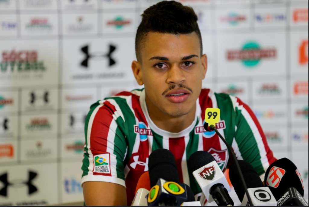 Richard deu entrevista coletiva nesta quarta-feira (Foto: Divulgação/Fluminense