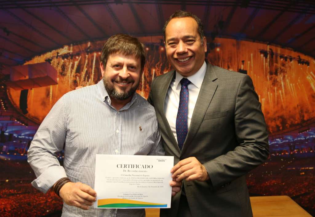 Periquito e o Ministro Leandro Cruz