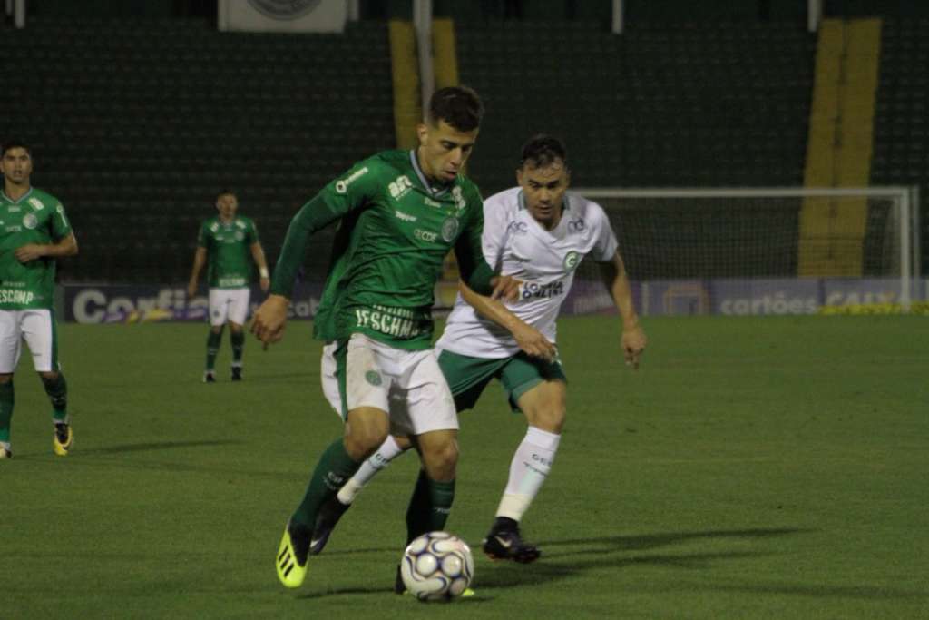 Guarani vem de derrota para o Goiás no Brinco - Reprodução/Guarani