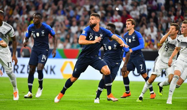 LIGA DAS NAÇÕES: Campeã mundial, França empata sem gols com Alemanha