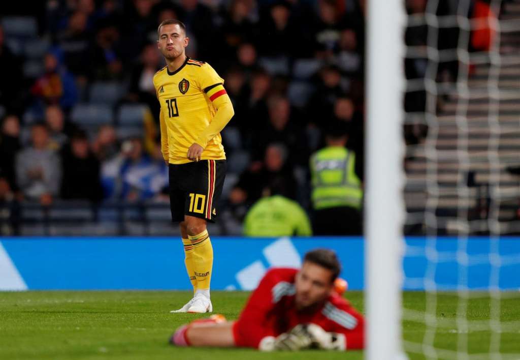 Em primeiro jogo após a Copa, Bélgica goleia Escócia em amistoso 2 0002050339989 img