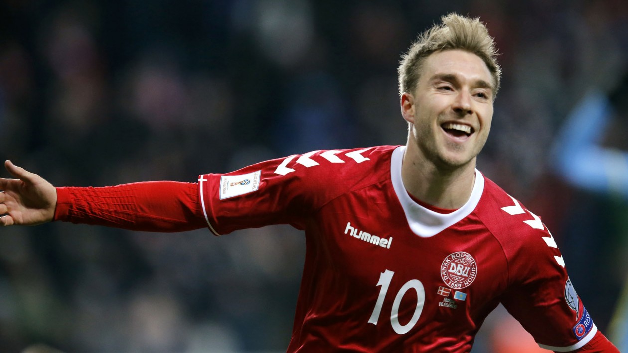 LIGA DAS NAÇÕES: Com dois gols de Eriksen, Dinamarca vence País de Gales