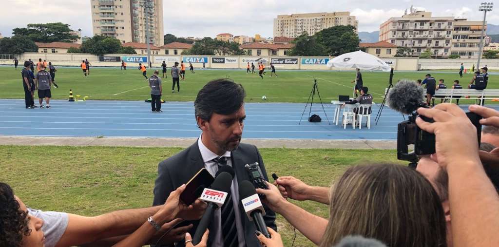O vice-presidente Gustavo Noronha admitiu que o Botafogo está com os salários atrasados