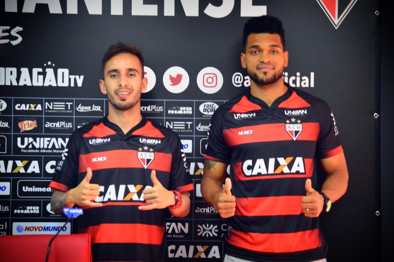 Série B: Atlético-GO apresenta meia ex-Bragantino e atacante ex-Paraná