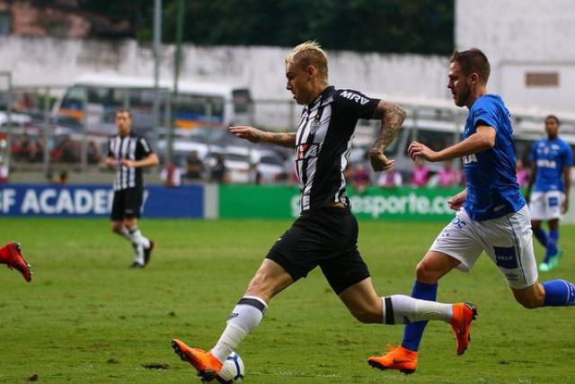 O Atlético bateu o Cruzeiro por 1 a 0 no primeiro turno 