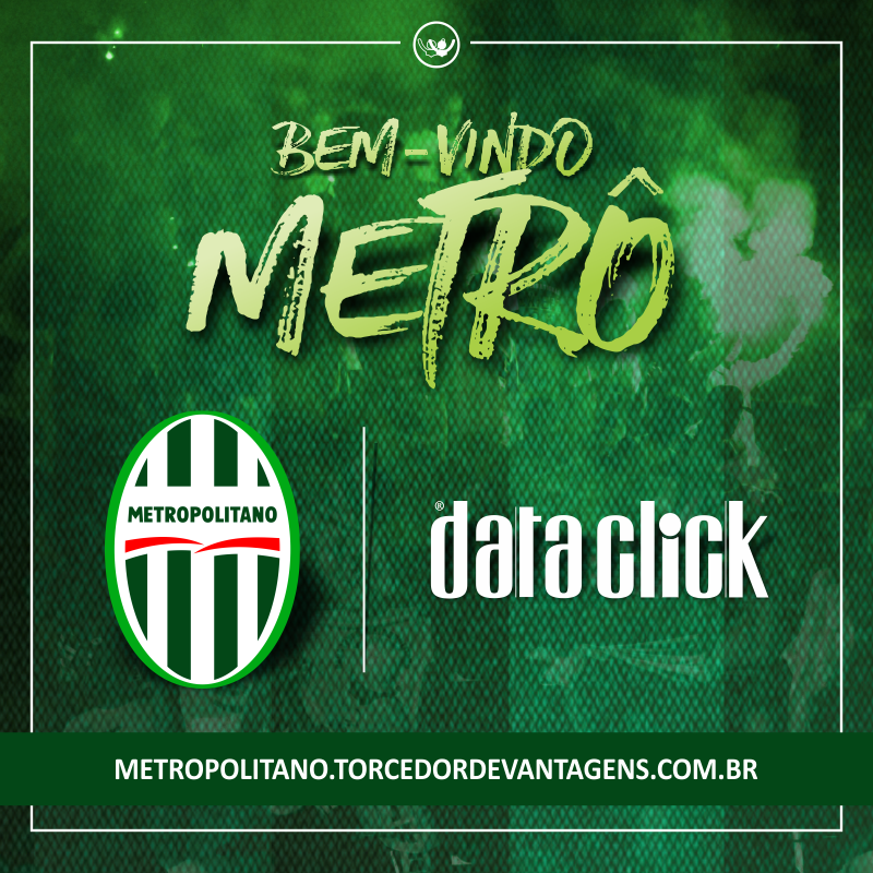 Copa SC: DataClick e Metropolitano assinam contrato de 2 anos com pacote de vantagens