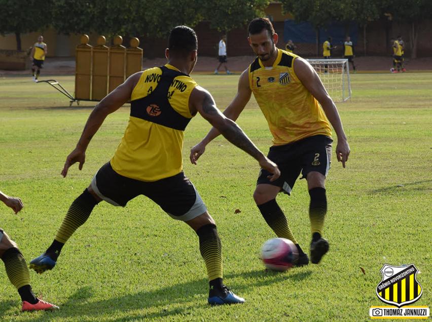 Novorizontino se prepara para o próximo duelo na Copa Paulista, contra a Penapolense (Foto: Thomaz Jannuzzi)