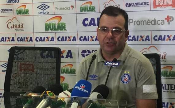 Enderson Moreira acredita em ‘empate injusto’ do Bahia na Arena Fonte Nova