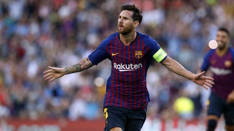 LIGA DOS CAMPEÕES: Messi marca três e Barça goleia; Inter vence de virada