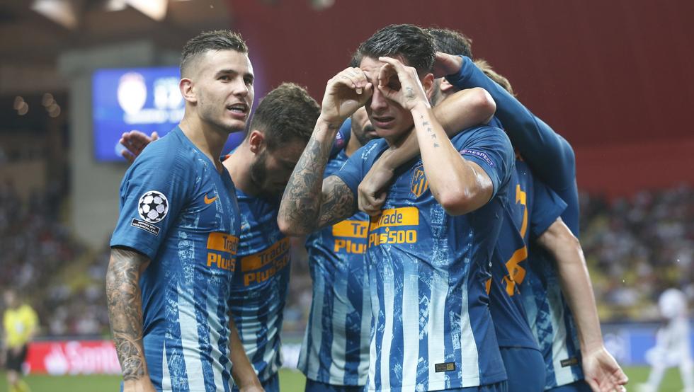LIGA DOS CAMPEÕES: De virada, Atlético de Madrid vence Monaco fora de casa