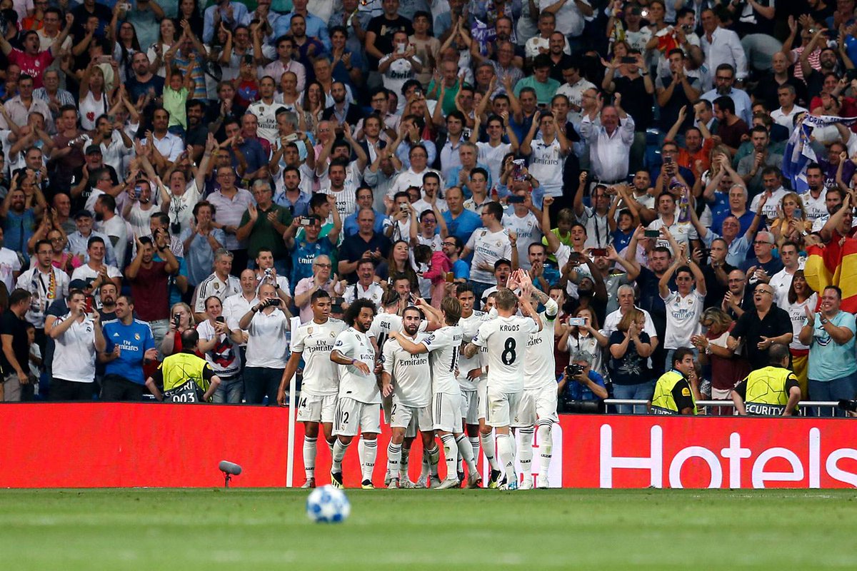LIGA DOS CAMPEÕES: Real Madrid atropela a Roma por 3 a 0 e inicia bem a luta pelo tetra