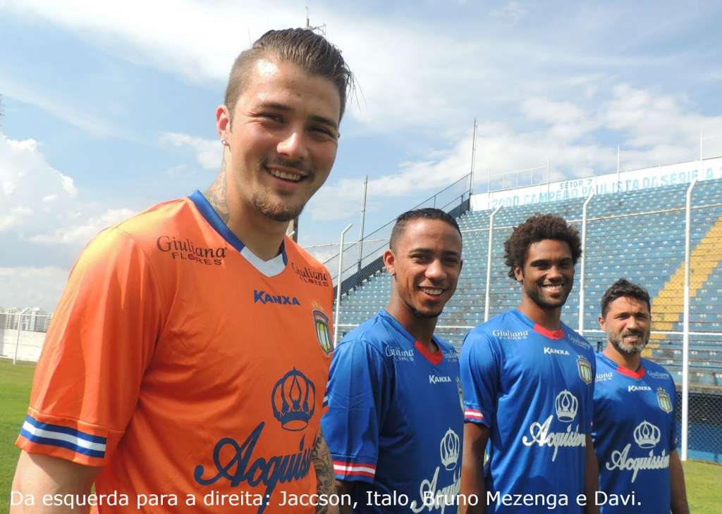 Nomes já estão integrados ao elenco dirigido pelo técnico Pintado (Foto: Fabrício Cortinove)