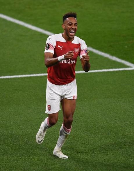 Aubameyang marcou duas vezes na vitória do Arsenal sobre o Vorskla (Foto: Divulgação/Arsenal FC)