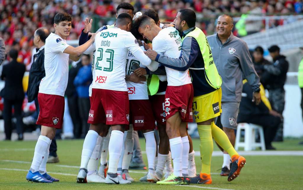 Fluminense coloca um pé nas quartas de final - Lucas Merçon/Fluminense