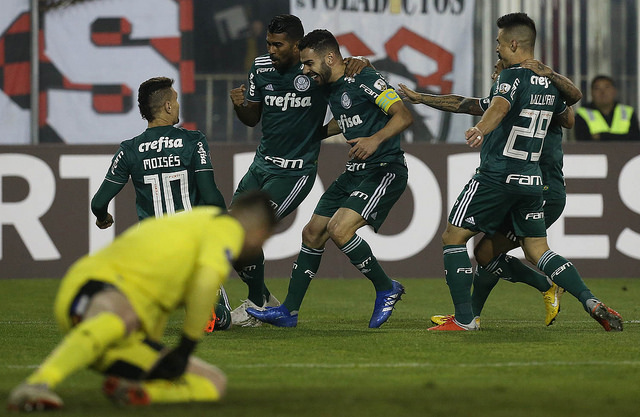Colo Colo-CHI 0 x 2 Palmeiras – Verdão segue 100% fora e fica perto da semifinal
