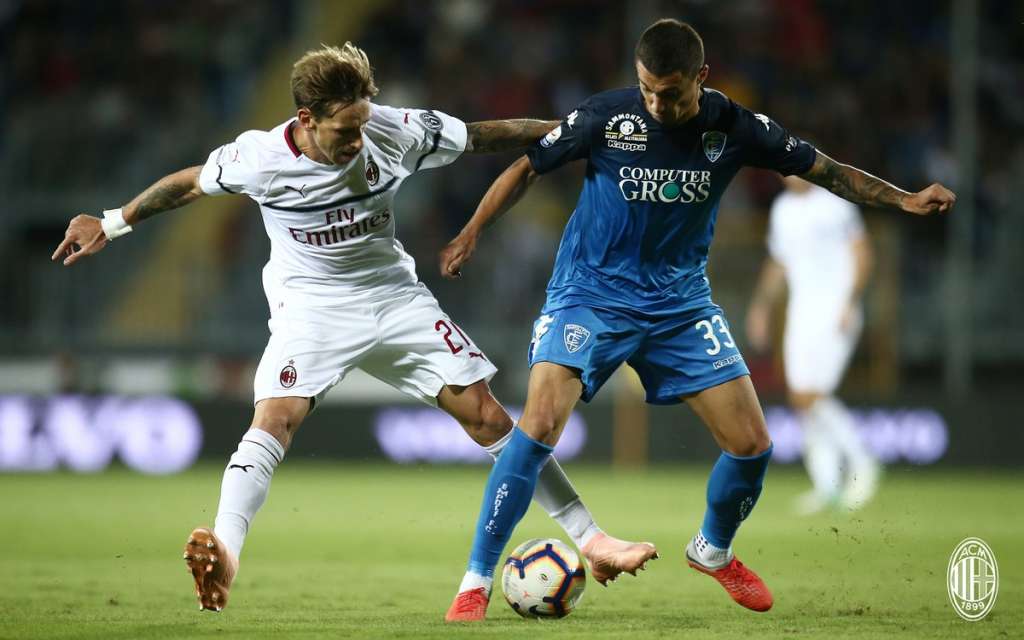 Milan fica apenas no empate com o Empoli pelo Campeonato Italiano (Foto: Divulgação/AC Milan)