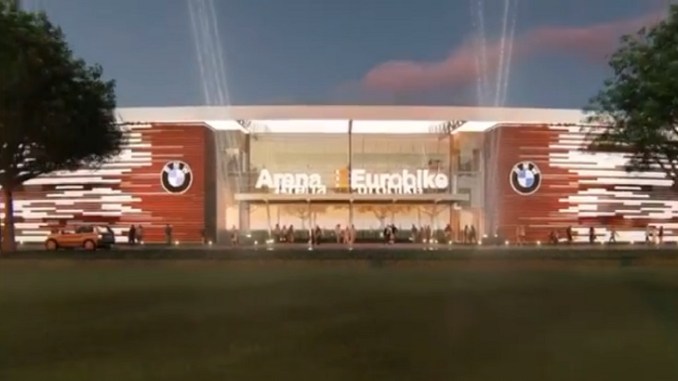 Com obras em andamento, Botafogo-SP apresenta fachada da Nova Arena 