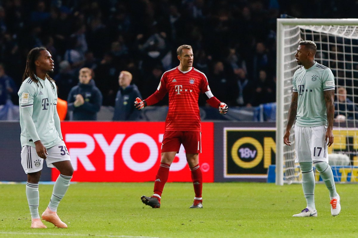 ALEMÃO: Bayern cai para o Hertha, sofre primeira derrota e pode perder a ponta