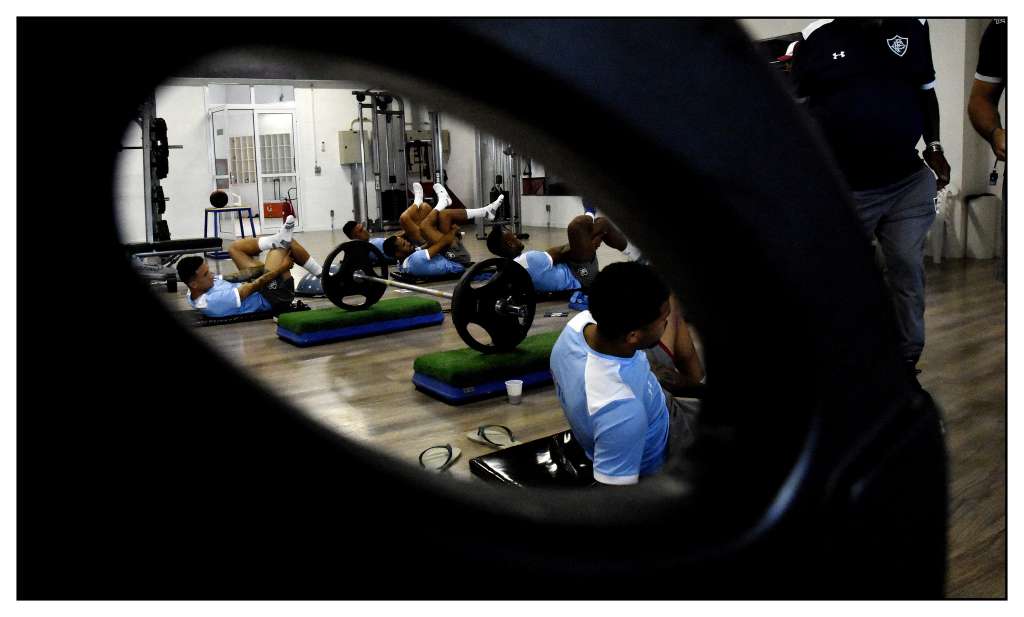 Fluminense treina forte visando Sul-Americana - MAILSON SANTANA/FLUMINENSE FC