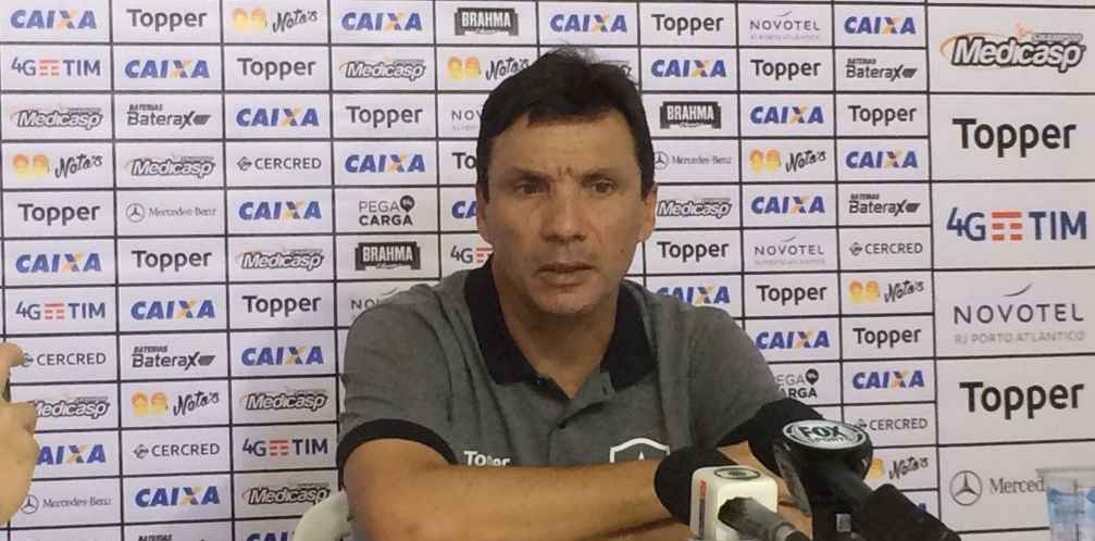 Queda na Sul-Americana não vai abalar Botafogo no Brasileirão, prevê Zé Ricardo