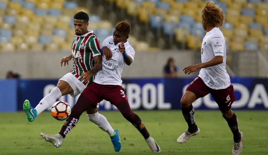 Fluminense derrotou o Deportivo Cuenca nesta quinta-feira - Lucas Merçon / Fluminense FC