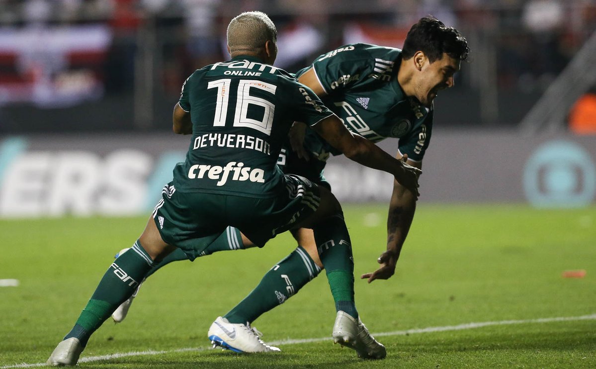 Dudu celebra fim de tabu do Palmeiras no Morumbi: ‘Tinha passado da hora’