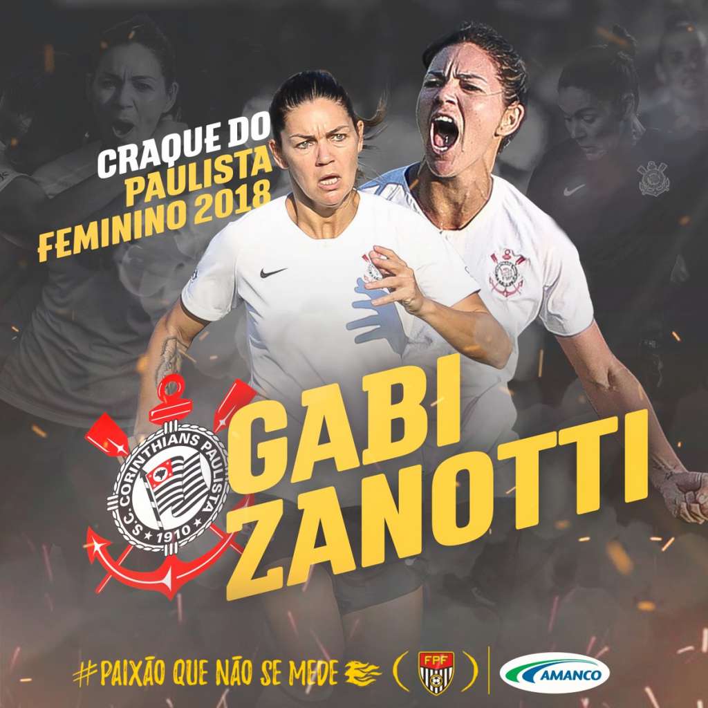  Gabi Zanotti comemora prêmio de Craque da competição: 'muito competitivo'