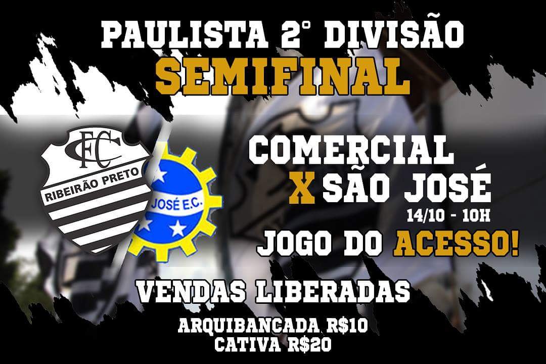 Segundona: Comercial inicia venda de ingressos para jogo contra São José