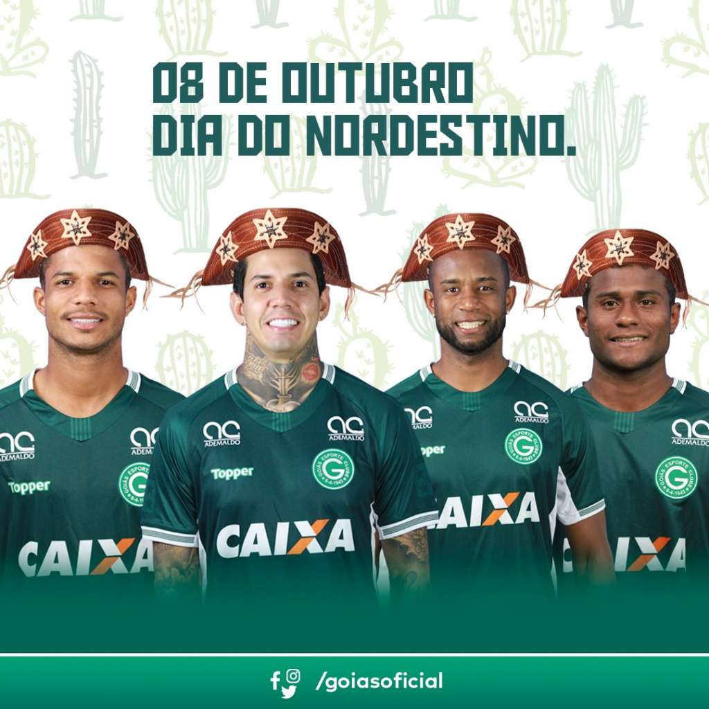 Homenagem feita pelo Goiás nas redes sociais