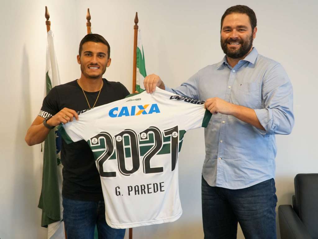 Guilherme Parede renova com Coritiba - Reprodução/Coritiba