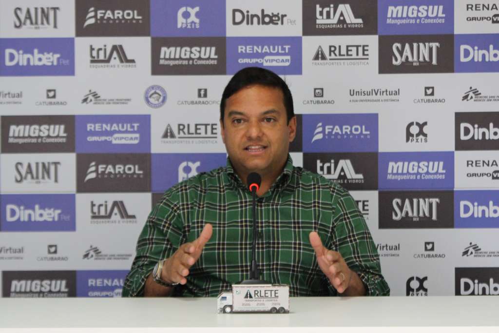 Julio Rondinelli, Gerente de Futebol, concedeu entrevista coletiva para imprensa, e destacou a estreia de jogadores formados nas categorias de base do clube