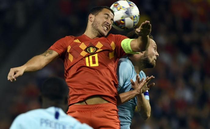A equipe belga, que foi dirigida pelo espanhol Roberto Martínez pela 31.ª vez, teve a posse da bola e procurou mais o ataque (Foto: Divulgação/Bélgica)