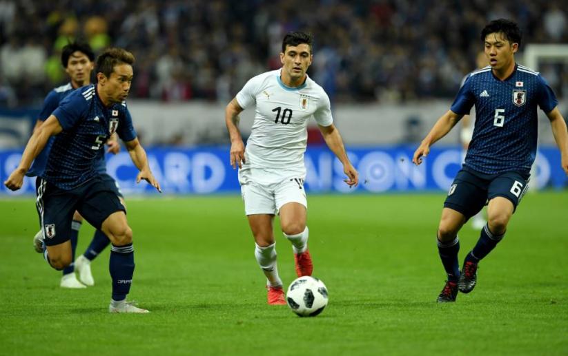 O meia, no entanto, atuou apenas nos 45 minutos iniciais no duelo contra o Japão (Foto: TOSHIFUMI KITAMURA / AFP)