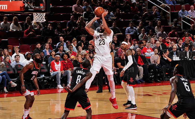 Basquete: Com show de Anthony Davis, Pelicans surpreende Rockets na NBA