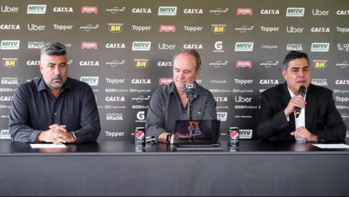 Levir Culpi foi apresentado no Galo nesta quinta-feira (Fotos: Bruno Cantini /Atlético)