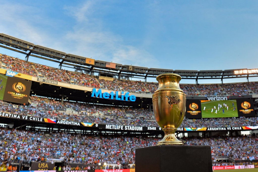 Conmebol agenda sorteio da Copa América, no Brasil, para 24 de janeiro