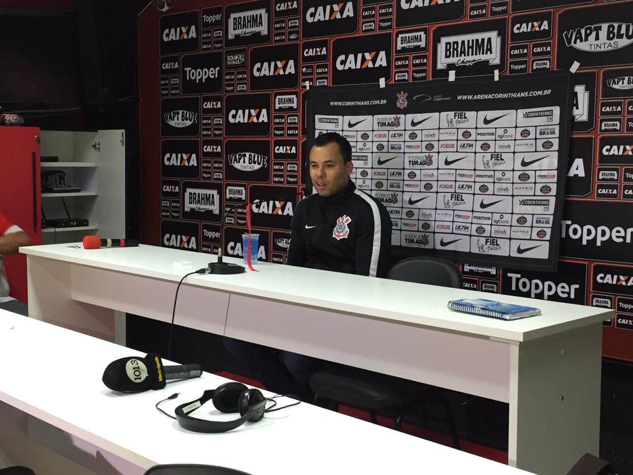 Para Jair Ventura, Corinthians merecia ‘sorte melhor’ no empate contra o Vitória