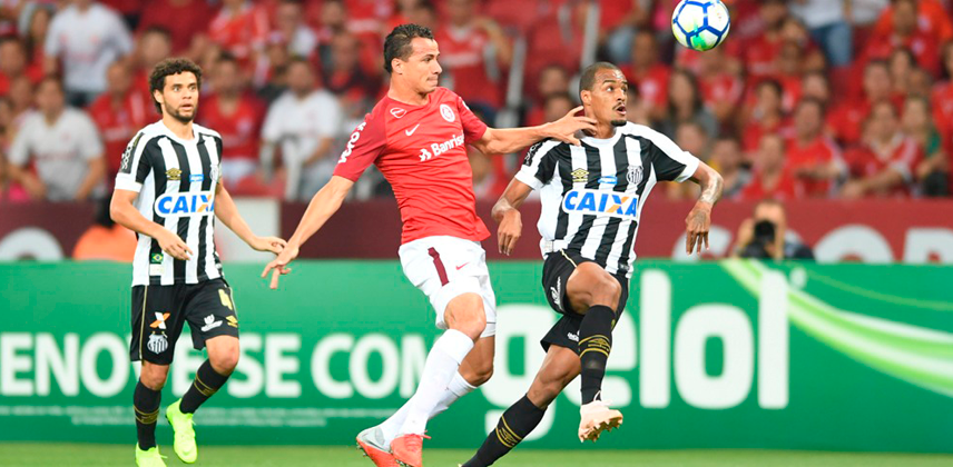 Internacional fica no empate diante do Santos - Ricardo Duarte/S.C. Internacional