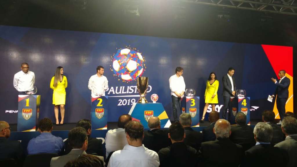 Federação Paulista de Futebol sorteia grupos do Paulistão 2019 Federação Paulista de Futebol sorteia grupos do Paulistão 2019