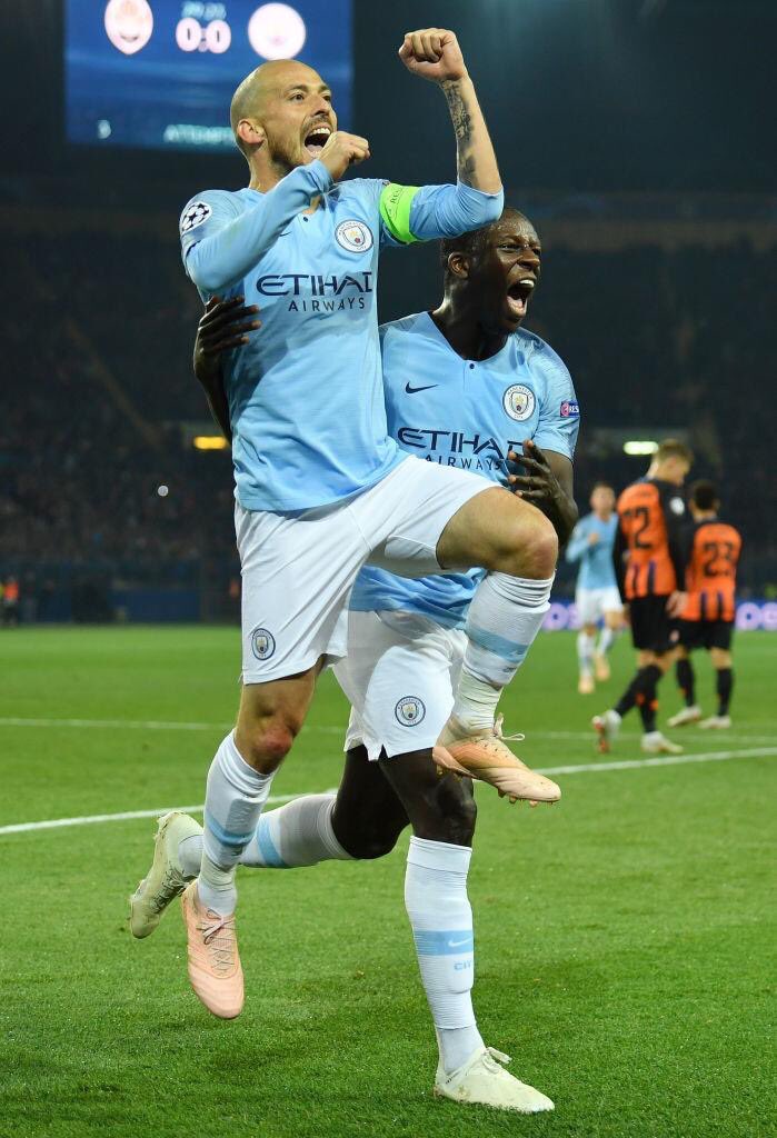 LIGA DOS CAMPEÕES: Manchester City bate Shakhtar e assume líderança do Grupo F