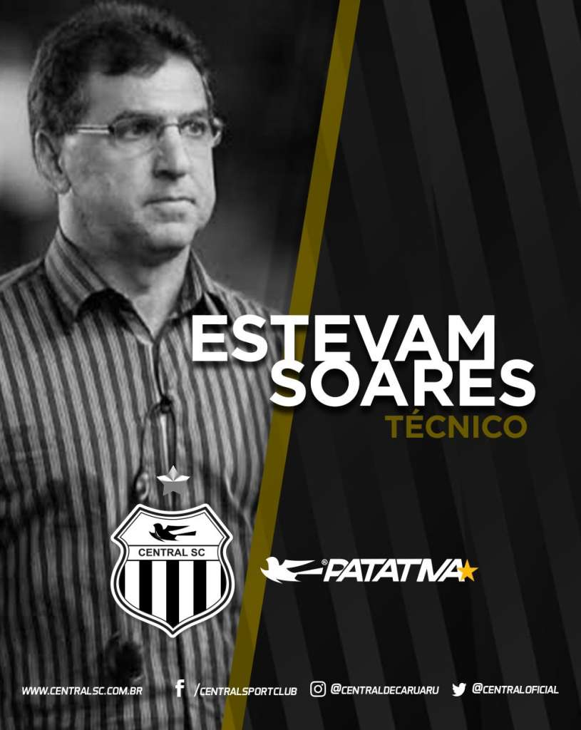 Central-PE anuncia técnico Estevam Soares para 2019 2 0002050350464 img