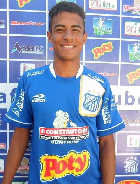 Com 10 gols marcados, o atacante Felipe Fumaça, do Olímpia, lidera a artilharia da Copa Paulista