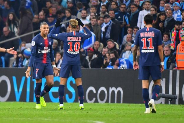 FRANCÊS: Neymar passa em branco, mas PSG bate Olympique de Marselha fora de casa
