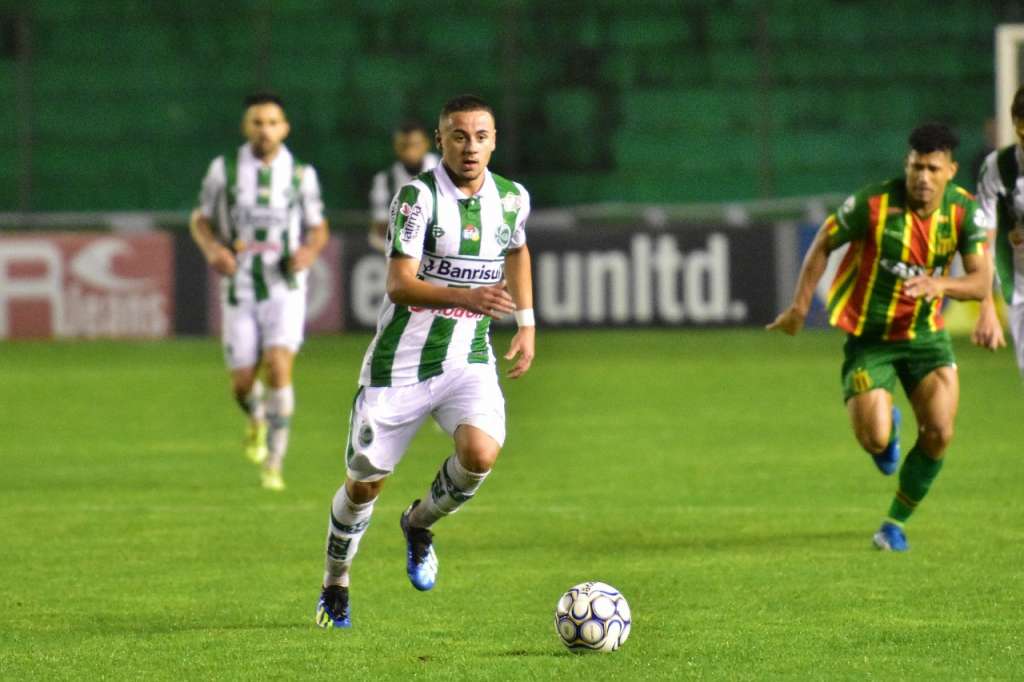 Gabriel Valentini acredita na força da torcida para o Juventude bate o Brasil - Arthur Dallegrave/E.C.Juventude