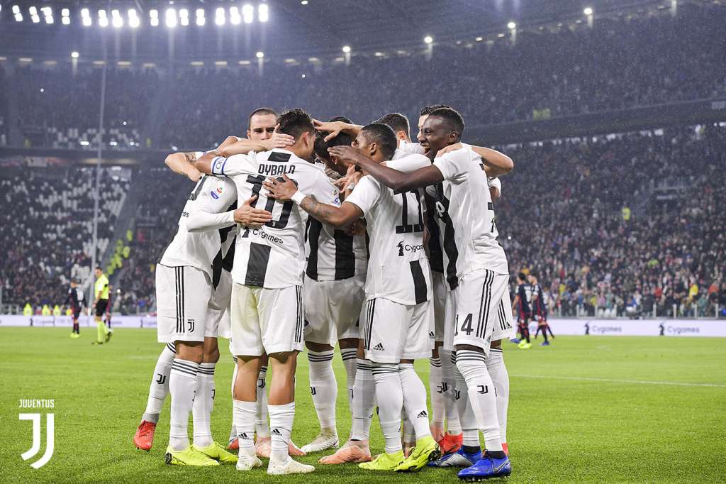 A Juventus venceu o Cagliari e segue tranquila na liderança do Campeonato Italiano
