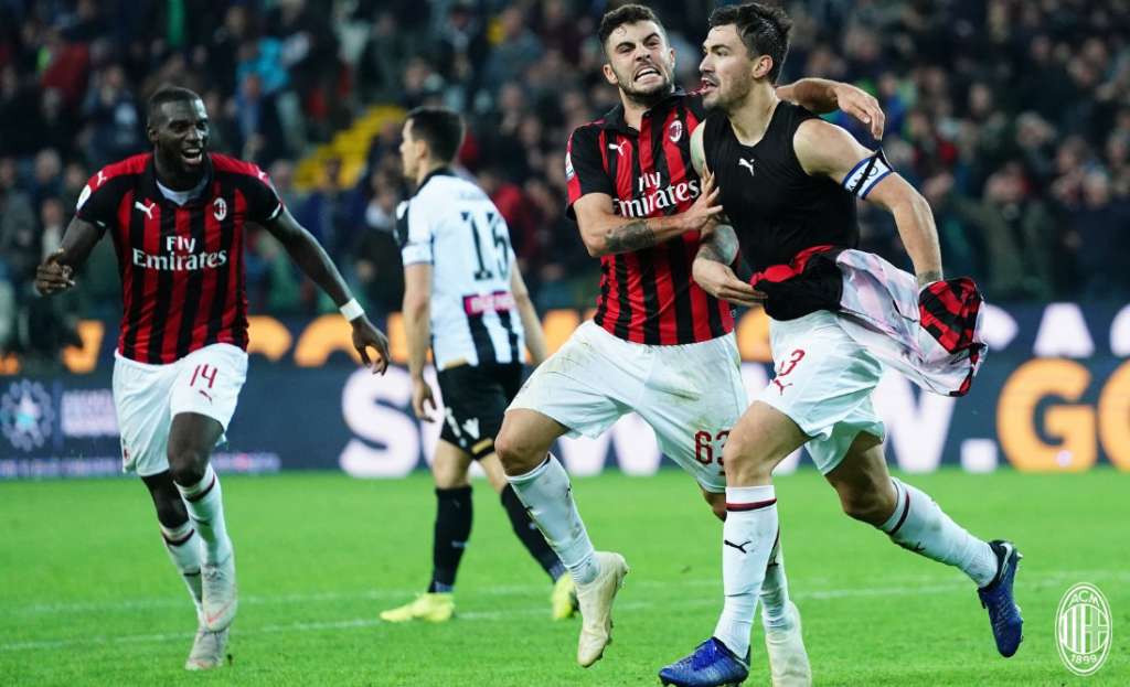 Milan vence com gol no final e assegura o quarto lugar no Italiano