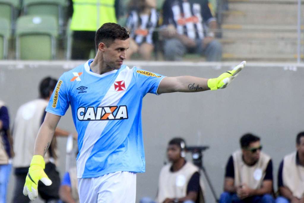Martín Silva fechou o gol contra o Fluminense