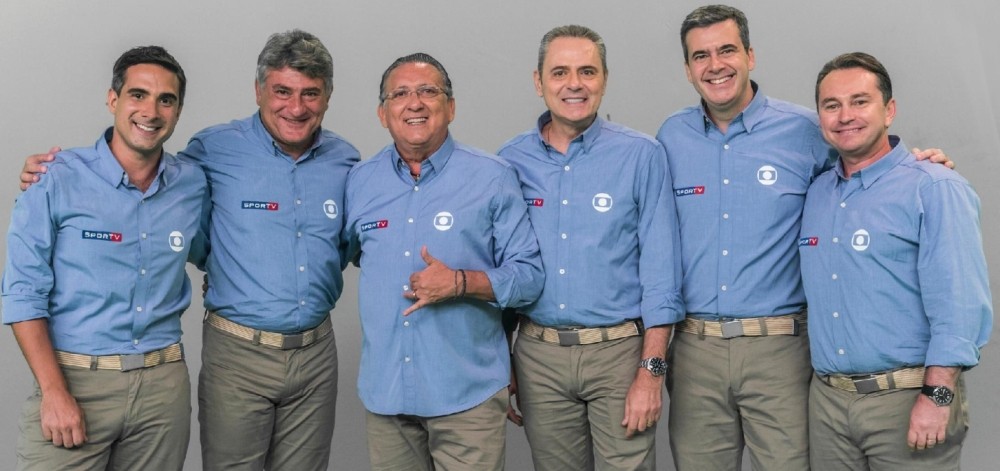 Narrador da Globo canta durante intervalo, som acaba no ar e viraliza na internet