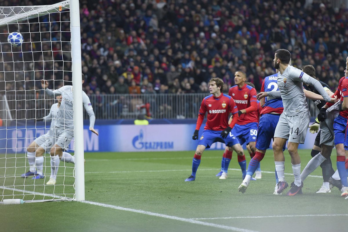 LIGA DOS CAMPEÕES: Roma vence CSKA Moscou e encaminha vaga; Valencia ganha primeira